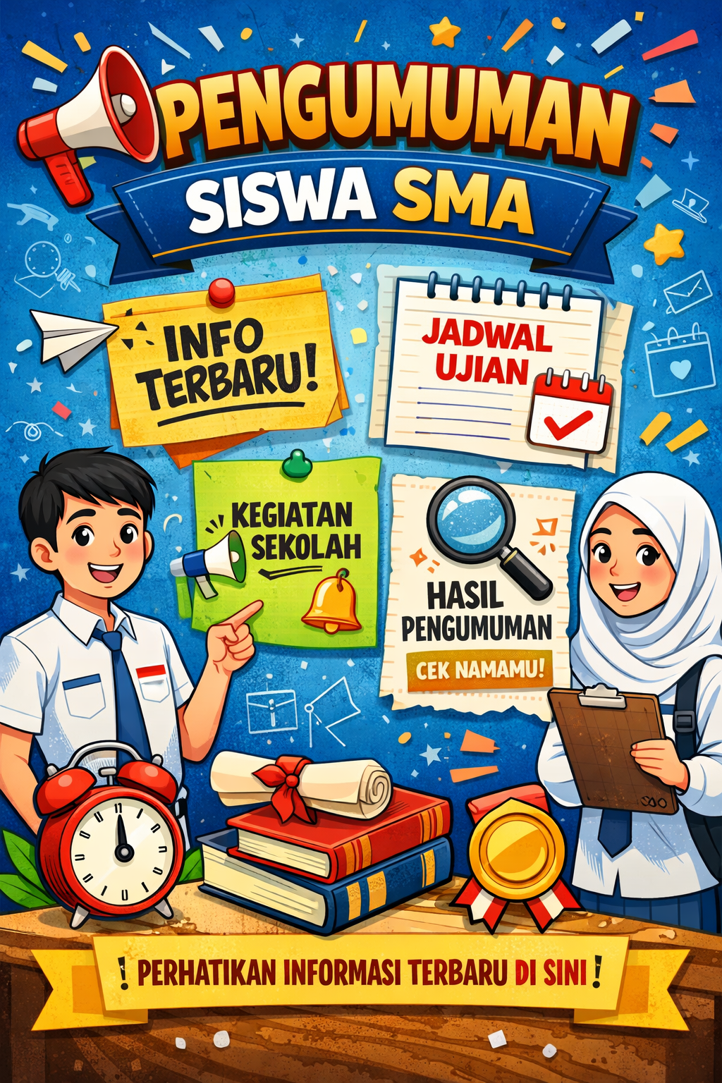 PENGUMUMAN HASIL SELEKSI MUTASI SEMESTER GANJIL TAHUN PELAJARAN 2026/2027